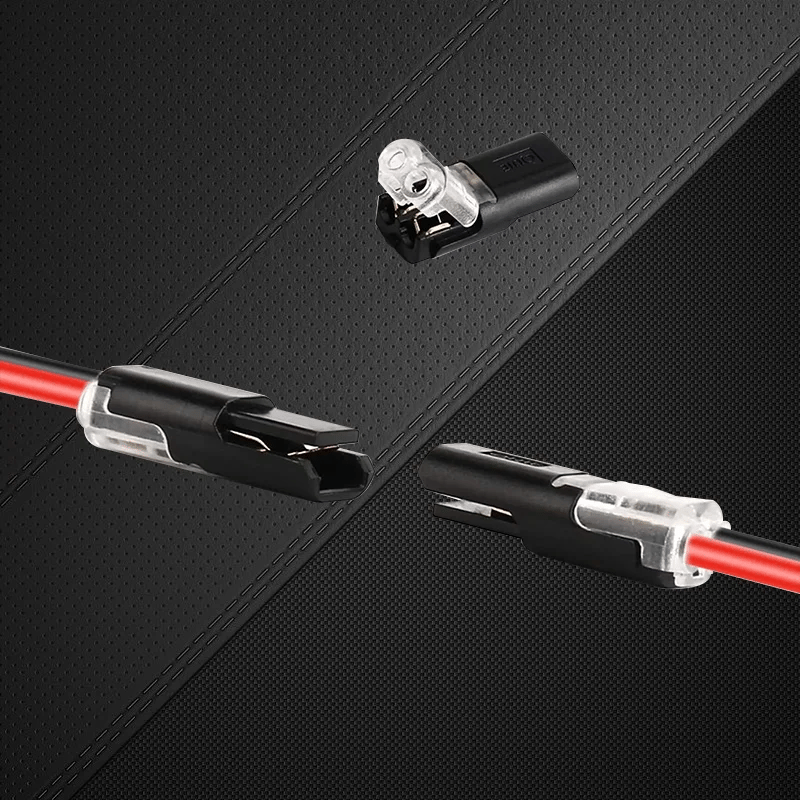 (🔥Last Day Promotion - 49% off)2024Double-wire Plug-in Connector With Locking Buckle(The more you buy, the more discounts you get)