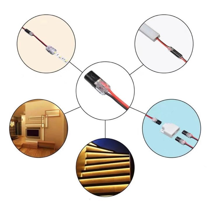 (🔥Last Day Promotion - 49% off)2024Double-wire Plug-in Connector With Locking Buckle(The more you buy, the more discounts you get)