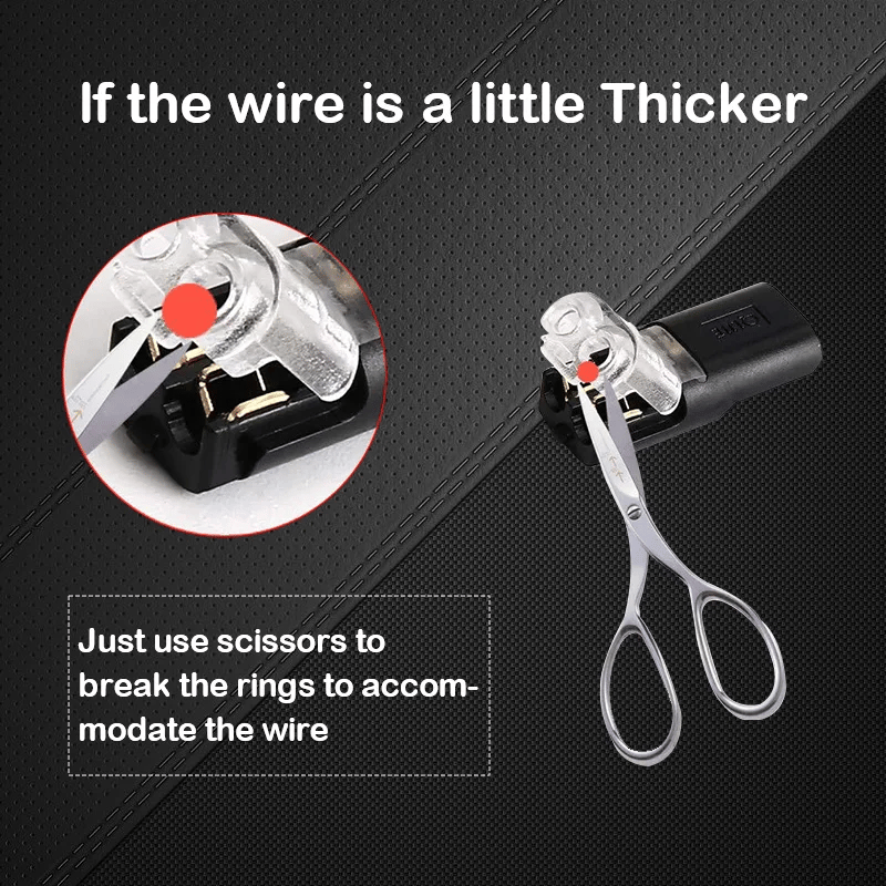 (🔥Last Day Promotion - 49% off)2024Double-wire Plug-in Connector With Locking Buckle(The more you buy, the more discounts you get)